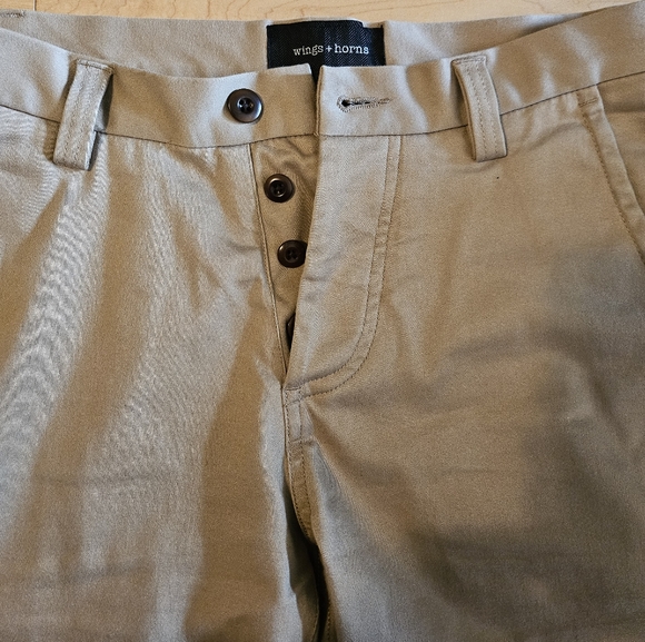 Wings + horns beige chinos 28 - Picture 4 of 4